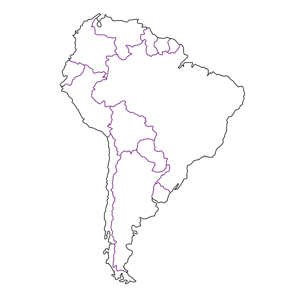 South America Map