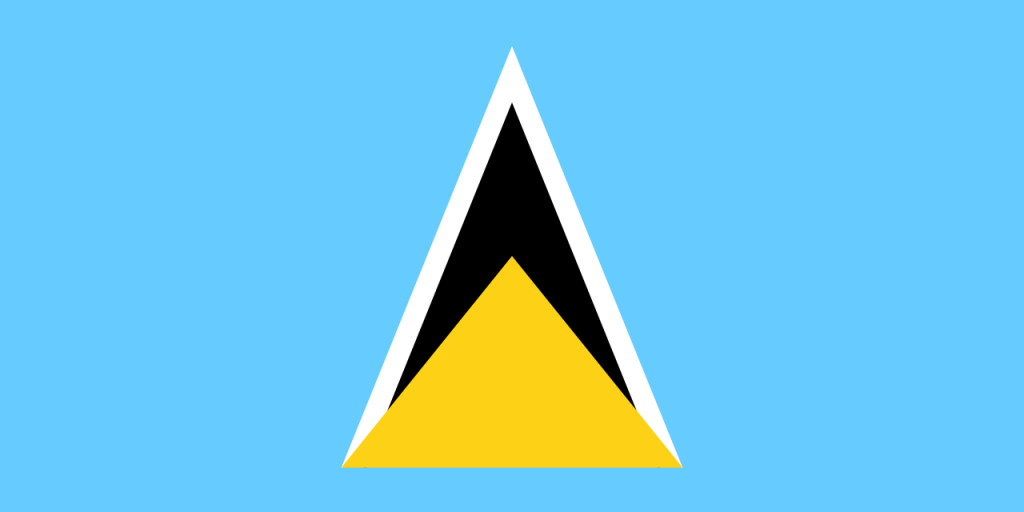 St Lucia Flag