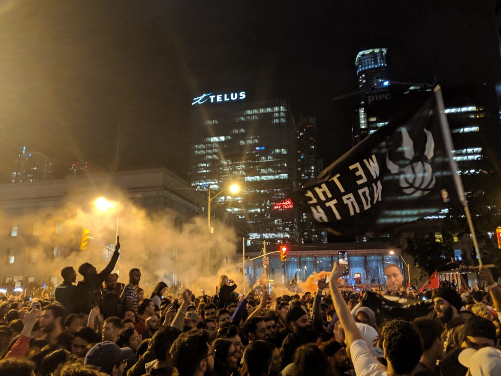 Raptors Championship Night